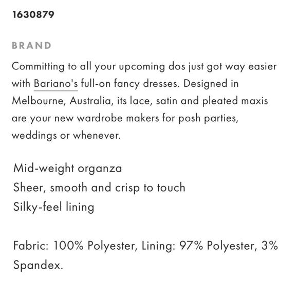 NWT Bariano Lulus Floral Organze One Shoulder Formal Dress High Low Hem $395 8 - Picture 7 of 11